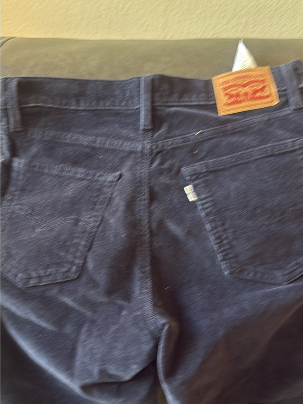 Levi's Ladies Dark Blue Corduroy Jeans
